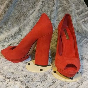 BCBG Platform Pumps 8